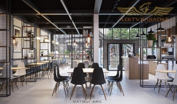 Thiết kế thi công quán cafe siêu tốc với kết cấu và tấm betone ALC trong 04 ngày 140m2