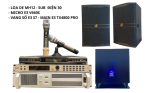 Dàn karaoke gia đình E3 Audio cao cấp