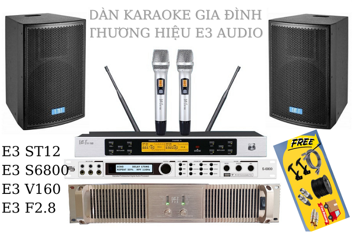Dàn karaoke gia đình E3 Audio