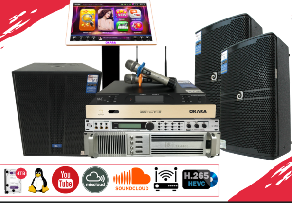 Dàn karaoke kinh doanh 25m²