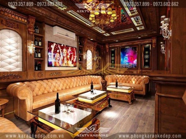 Phòng karaoke decor tối giản – Không gian thư giãn nhẹ nhàng nhưng vẫn cuốn hút