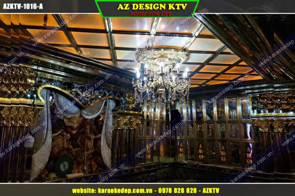Thiết kế phòng karaoke cổ điển VIP