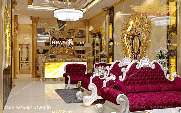 Thiết kế karaoke cổ điển NewSun tại Hà Nam