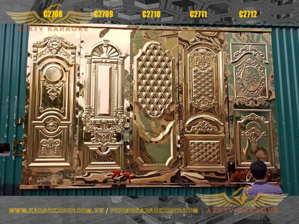 Thi công cung cấp mẫu cửa cách âm inox tại TP Cần Thơ - AZKTV
