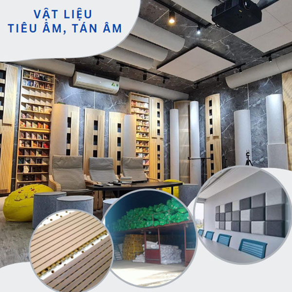 Vật liệu cách âm và tiêu âm Khái niệm và sự khác biệt