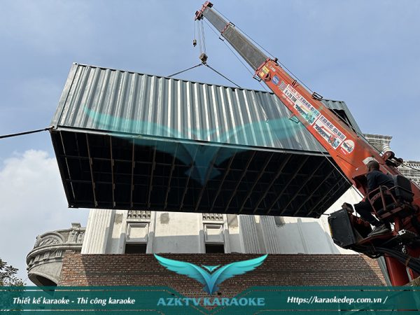Container karaoke - Trải nghiệm âm nhạc độc đáo và thú vị