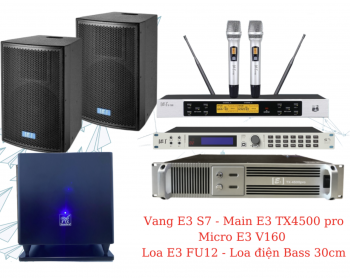 dàn karaoke gia đình E3 Audio 03