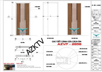 Cửa cách âm phòng ngủ gia đình chất lượng - AZKTV