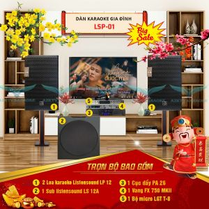 Dàn karaoke gia đình LSP 01 chất lượng cao
