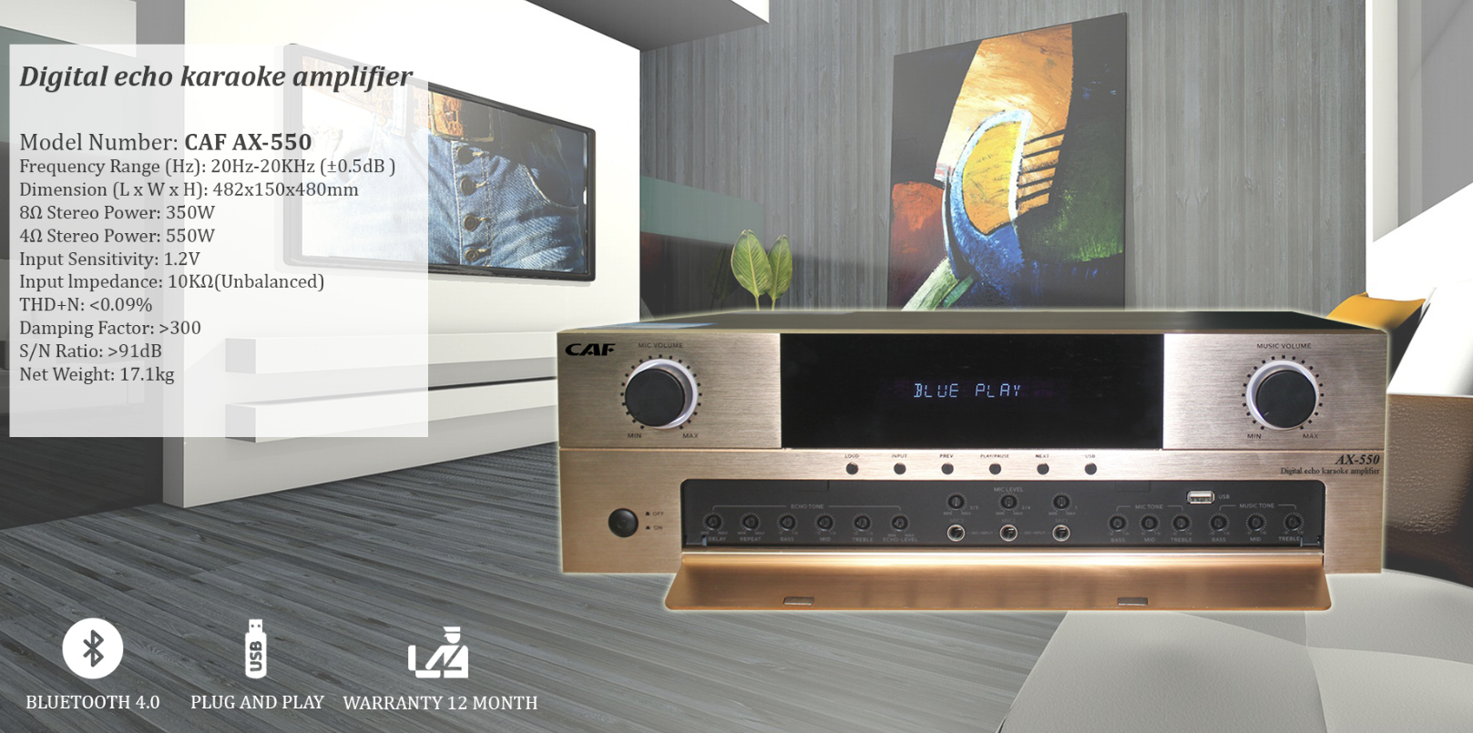 Ứng dụng của CAF AX 550