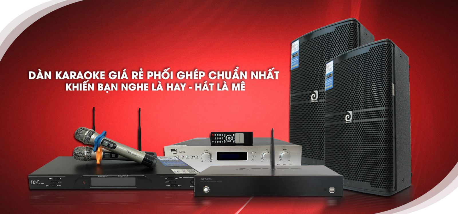 Dàn karaoke gia đình AV-04 chuyên nghiệp