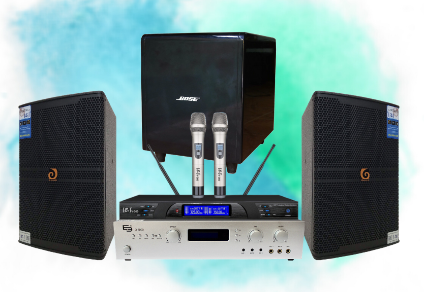 Cấu hình dàn karaoke gia đình E3 Audio chính hãng