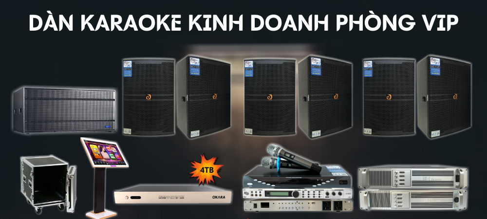  Khám phá cấu hình khủng của Dàn karaoke kinh doanh phòng VIP 01