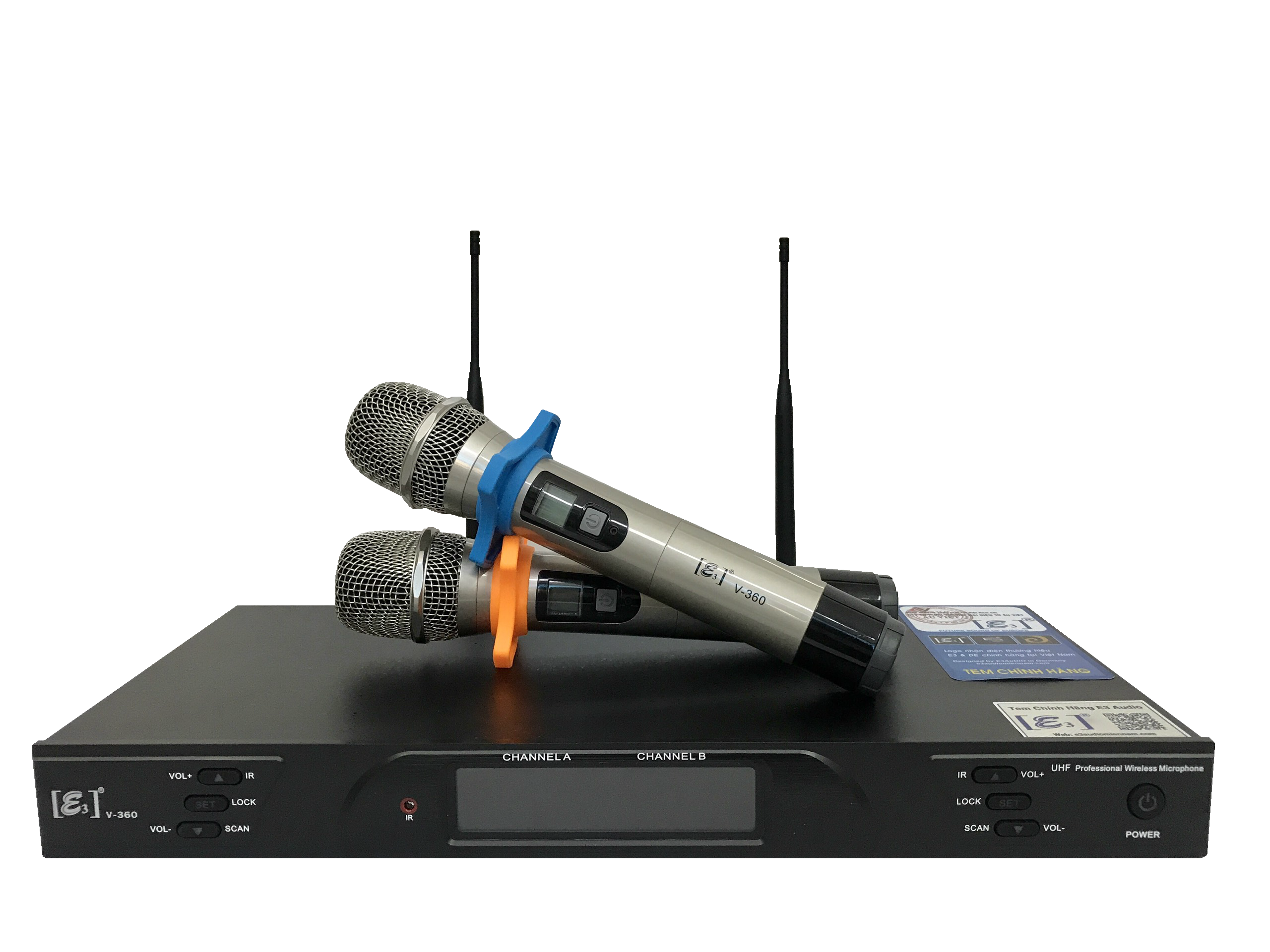 Micro karaoke không dây E3 V360 (Công nghệ: Đức)