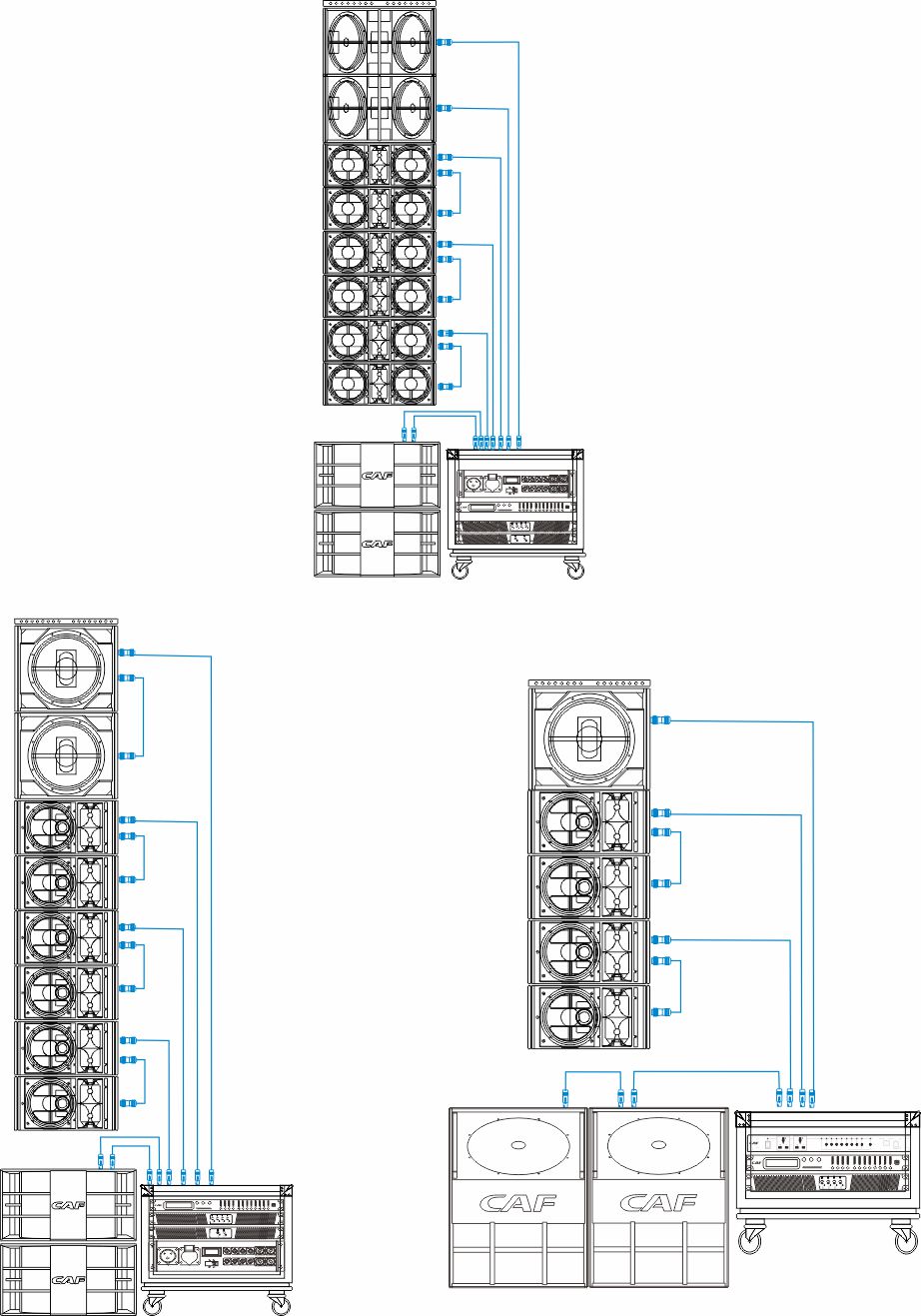 Bản thiết kế lắp đặt loa VS 210 CAF