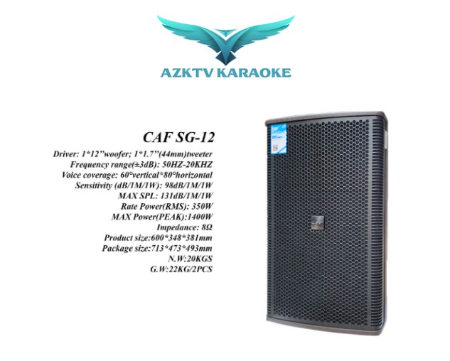 Đặc điểm nổi bật của Loa CAF karaoke SG 12