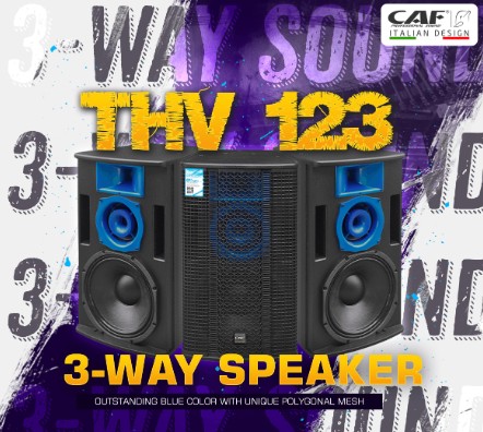 loa CAF THV123 với thiết kế cực ấn tượng